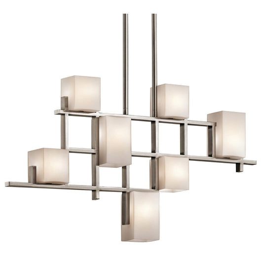 City Lights 7 Light Linear Chandelier