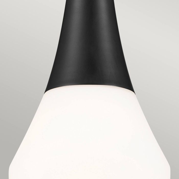 Deela 1 lt Ceiling Pendant - Black