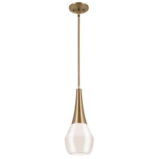 Deela 1 lt Ceiling Pendant - Champagne Bronze