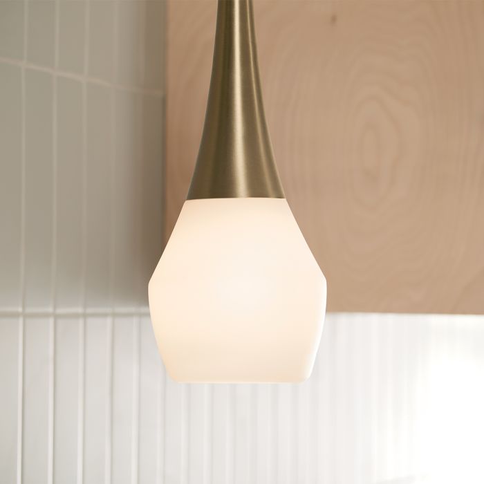 Deela 1 lt Ceiling Pendant - Champagne Bronze