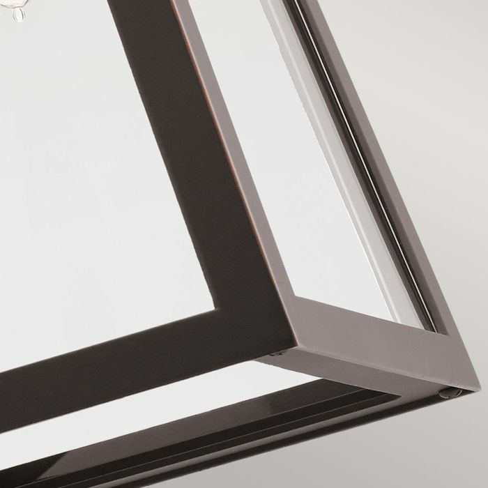 Delison 1 Light Wall Lantern - Medium - Rubbed Bronze