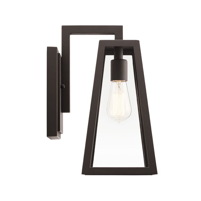 Delison 1 Light Wall Lantern - Medium - Rubbed Bronze