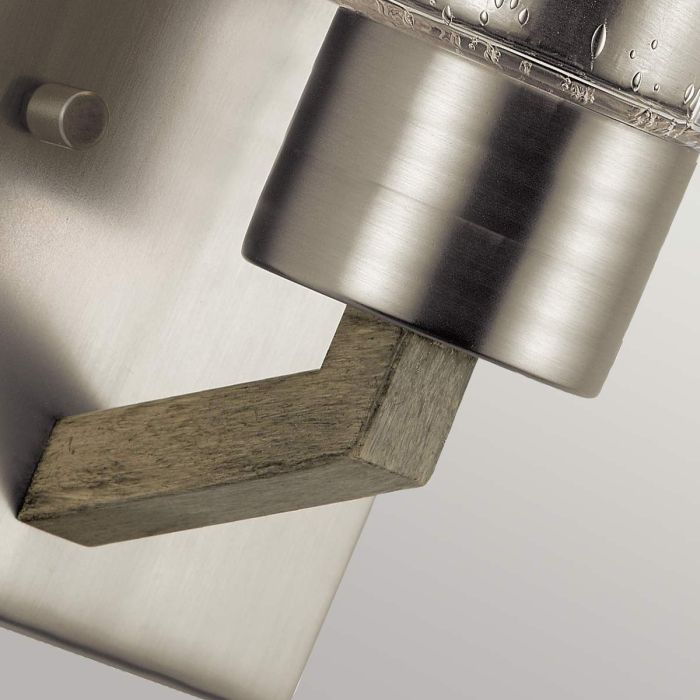 Deryn 1 Light Wall Light - Distressed Antique Grey