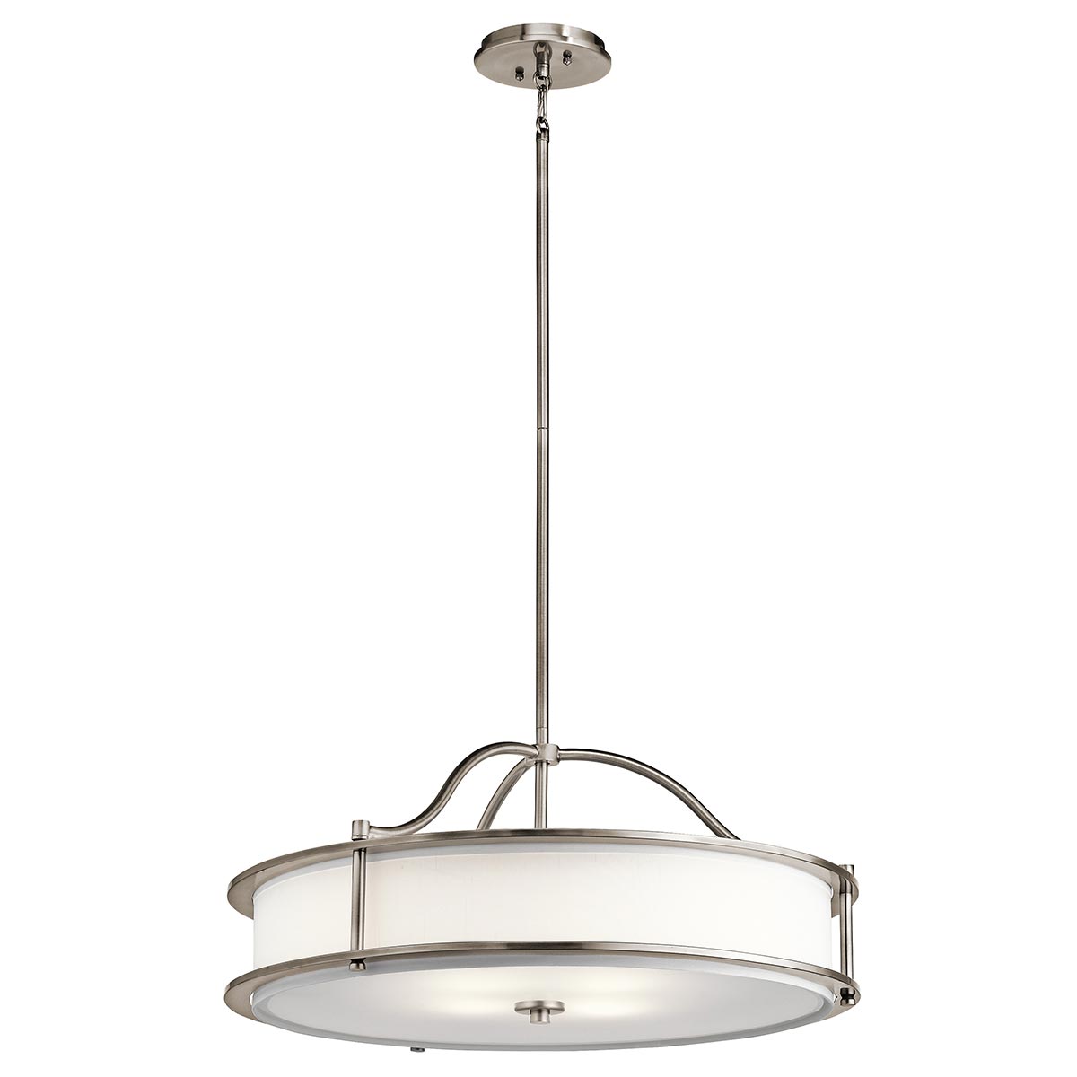 Emory 4 Light Chandelier/Semi Flush – Classic Pewter