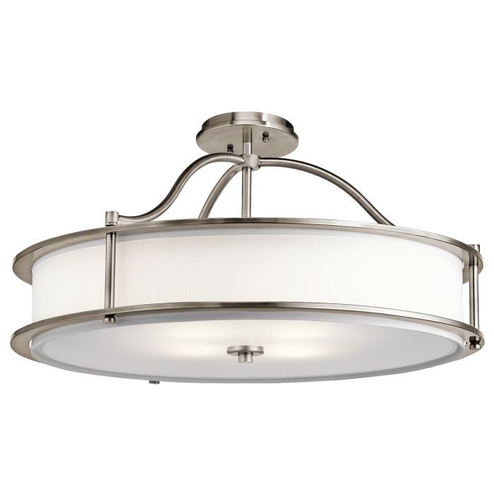 Emory 4 Light Chandelier / Semi-Flush - Classic Pewter