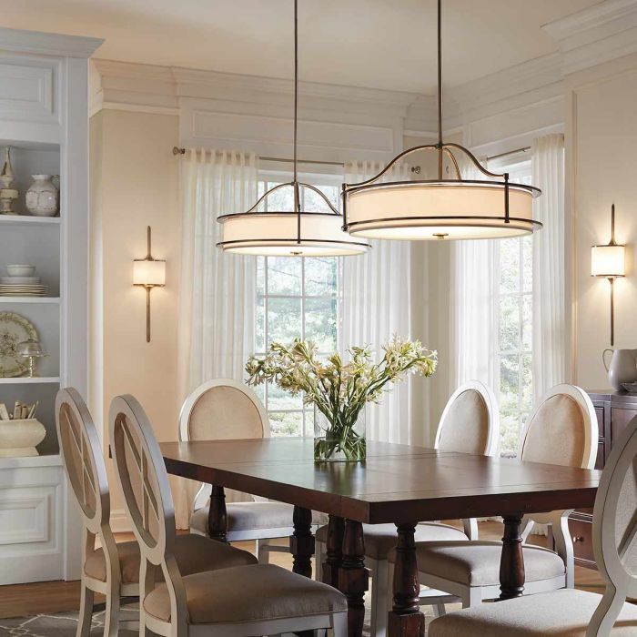 Emory 4 Light Chandelier / Semi-Flush - Olde Bronze