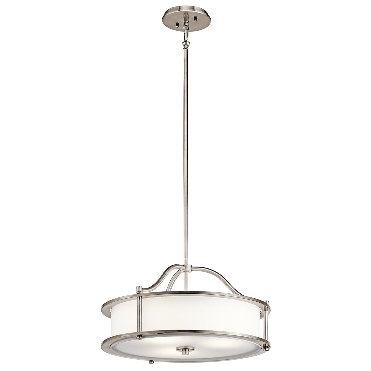 Emory 3 Light Pendant/Semi Flush – Classic Pewter