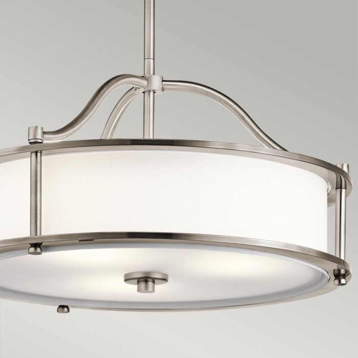 Emory 3 Light Pendant / Semi-Flush - Classic Pewter
