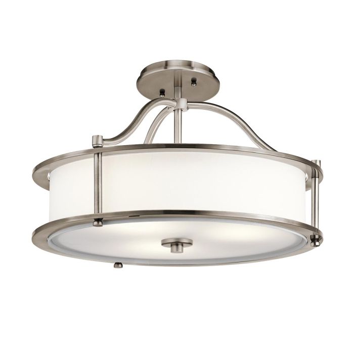 Emory 3 Light Pendant / Semi-Flush - Classic Pewter