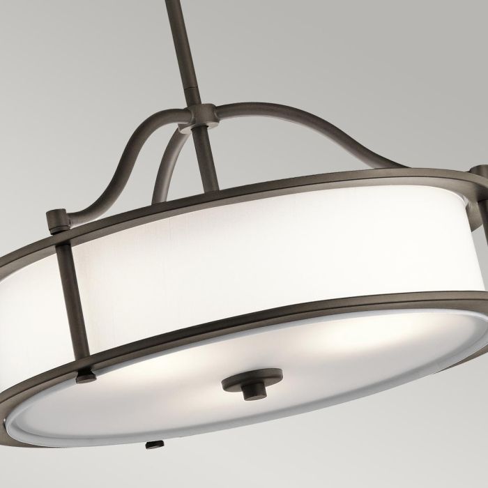 Emory 3 Light Pendant / Semi-Flush - Olde Bronze