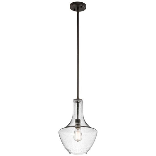 Everly 1 Light Small Pendant - Olde Bronze