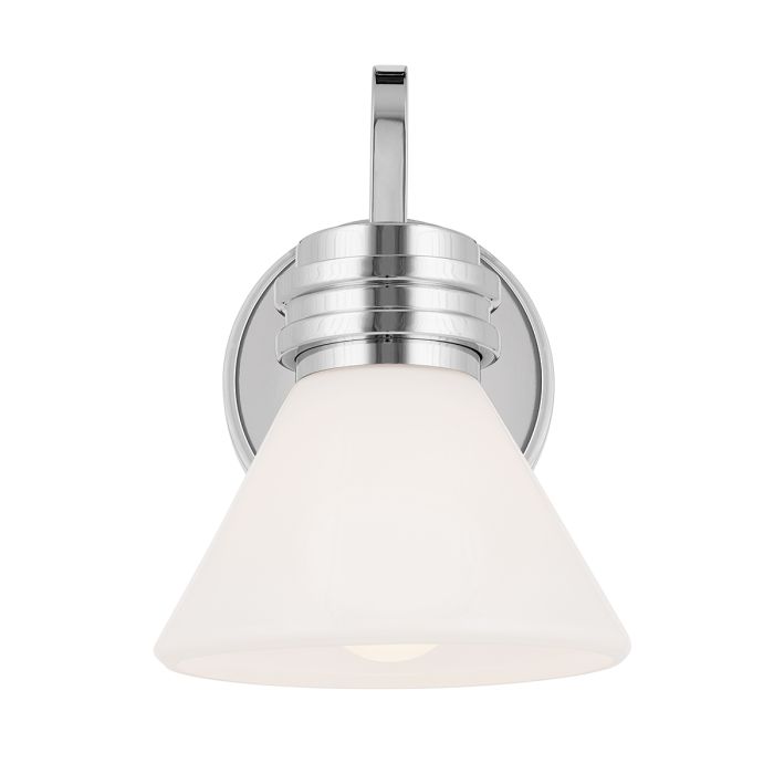 Farum 1 lt Wall Light - Polished Chrome