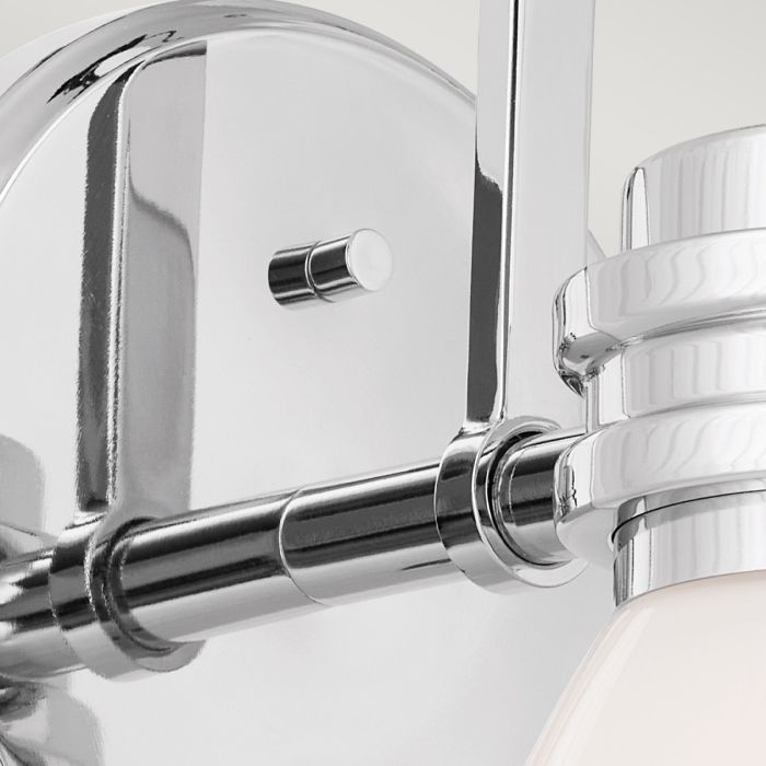 Farum 1 lt Wall Light - Polished Chrome