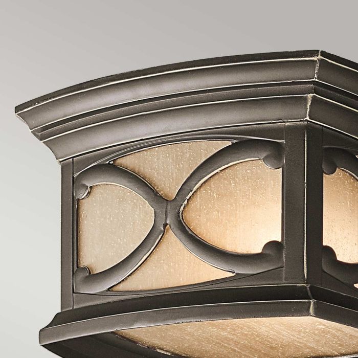 Franceasi 2 Light Flush - Olde Bronze
