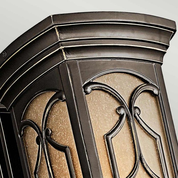 Franceasi 1 Light Medium Wall Lantern - Olde Bronze