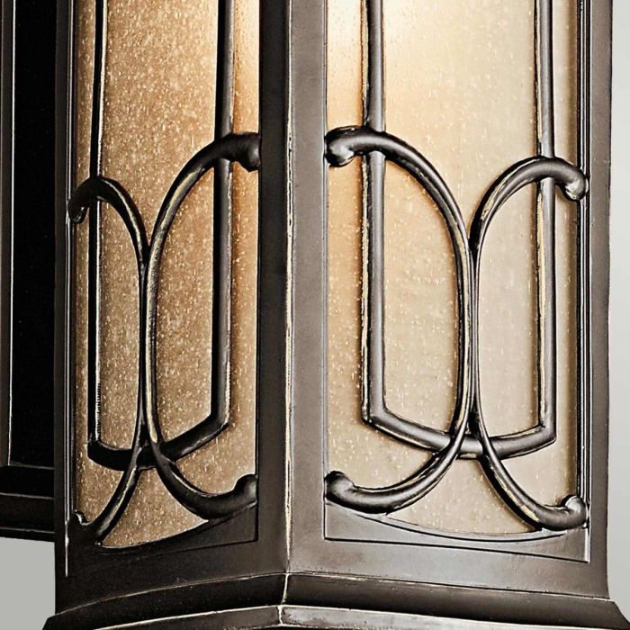 Franceasi 1 Light Medium Wall Lantern - Olde Bronze
