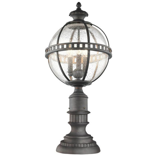 Halleron 3 Light Pedestal Lantern - Londonderry