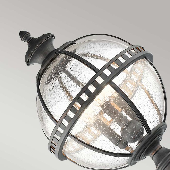Halleron 3 Light Pedestal Lantern - Londonderry
