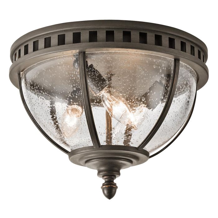 Halleron 3 Light Ceiling Flush - Londonderry