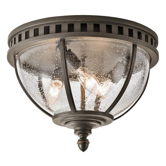 Halleron 3 Light Ceiling Flush - Londonderry