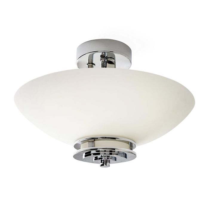 Hendrik 3 Light Semi-Flush - Polished Chrome