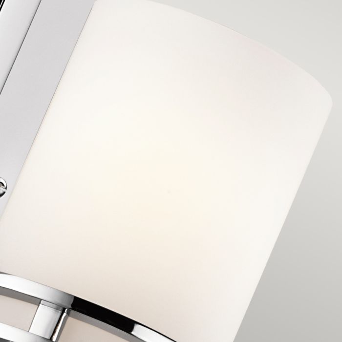 Hendrik 1 Light Wall Light - Polished Chrome