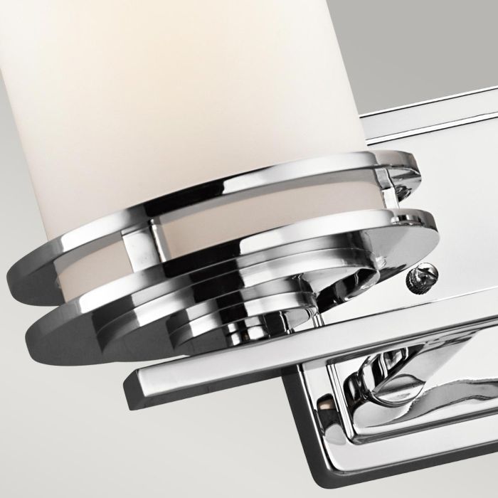 Hendrik 2 Light Wall Light - Polished Chrome