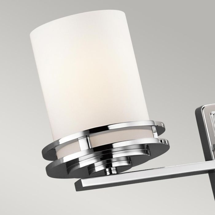 Hendrik 3 Light Wall Light - Polished Chrome