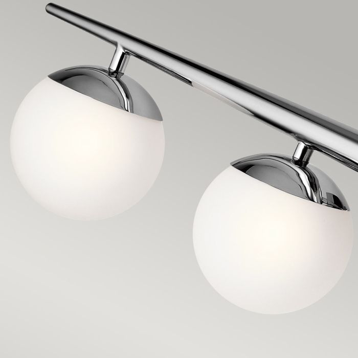 Jasper 4 Light Wall Light - Polished Chrome