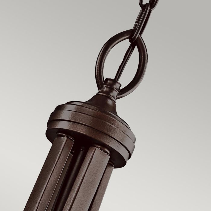Lacey 4 Light Large Pendant - Mission Bronze