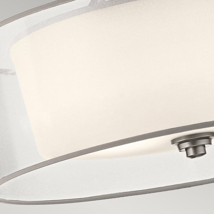 Lacey 4 Light Semi-Flush - Antique Pewter