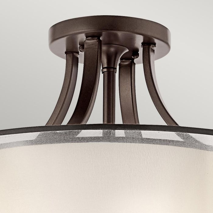 Lacey 4 Light Semi-Flush - Mission Bronze
