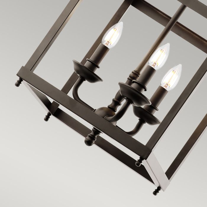 Larkin 3 Light Medium Pendant - Olde Bronze