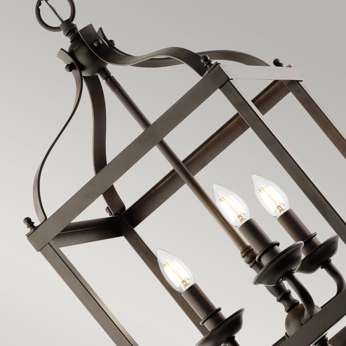 Larkin 3 Light Medium Pendant - Olde Bronze