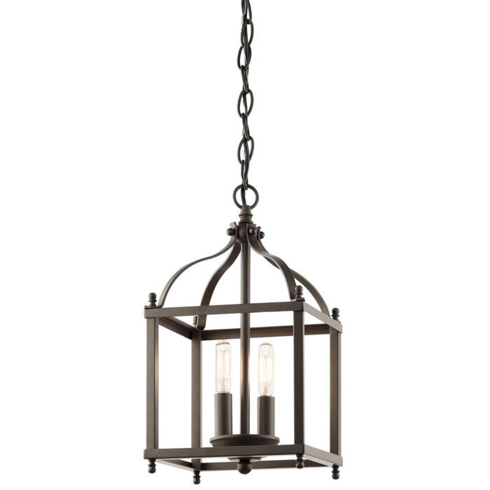 Larkin 2 Light Small Pendant - Olde Bronze