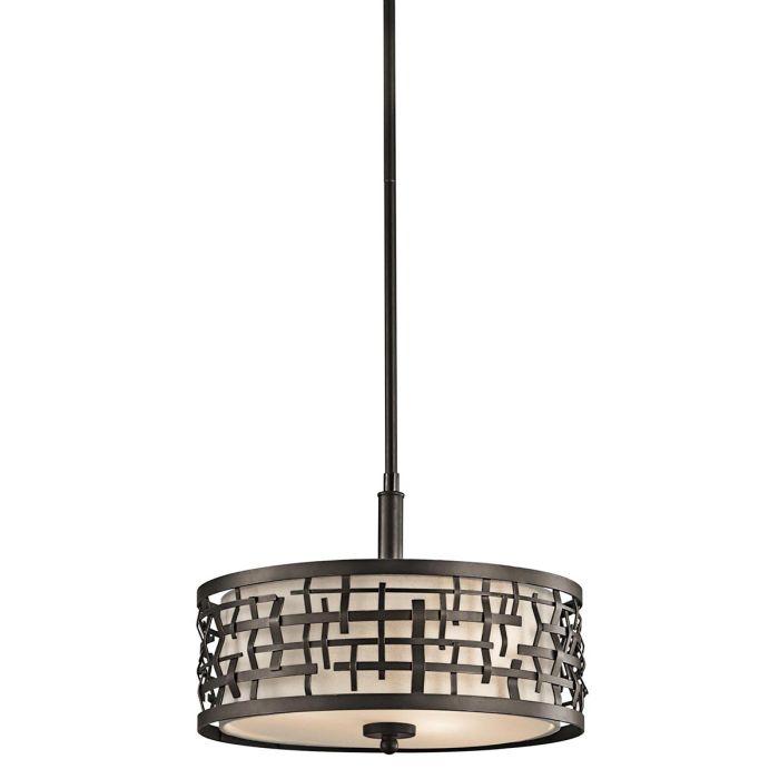 Loom 3 Light Pendant - Olde Bronze