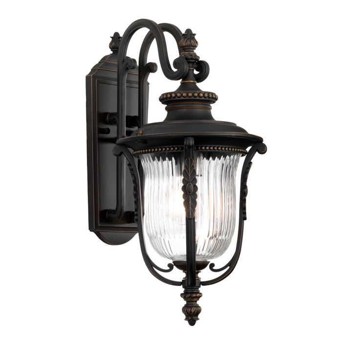 Luverne 1 Light Medium Wall Lantern - Rubbed Bronze