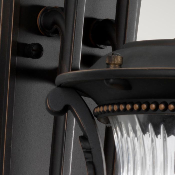 Luverne 1 Light Medium Wall Lantern - Rubbed Bronze