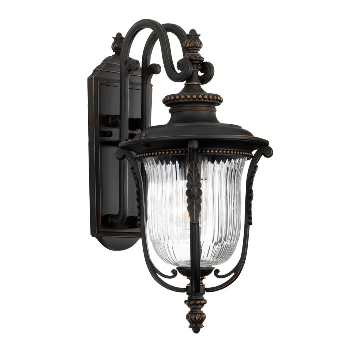 Luverne 1 Light Medium Wall Lantern - Rubbed Bronze
