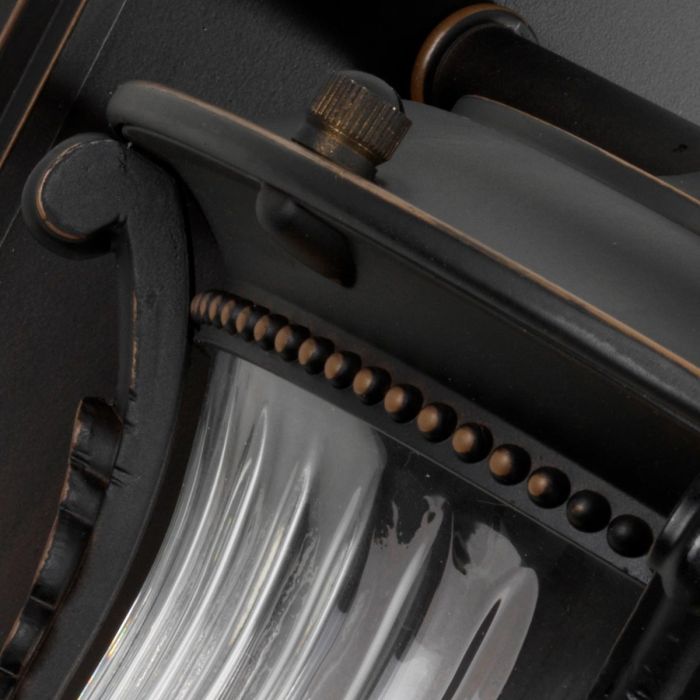 Luverne 1 Light Small Wall Lantern - Rubbed Bronze