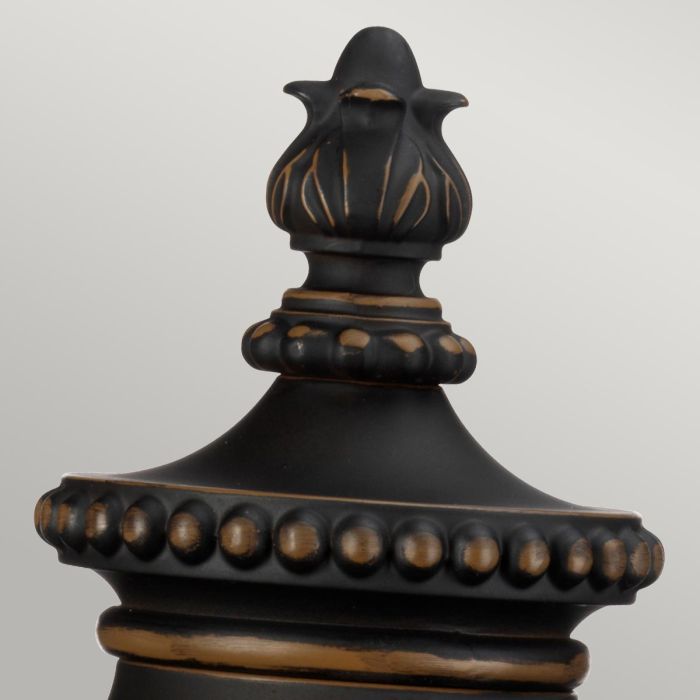 Luverne 1 Light Medium Pedestal - Rubbed Bronze