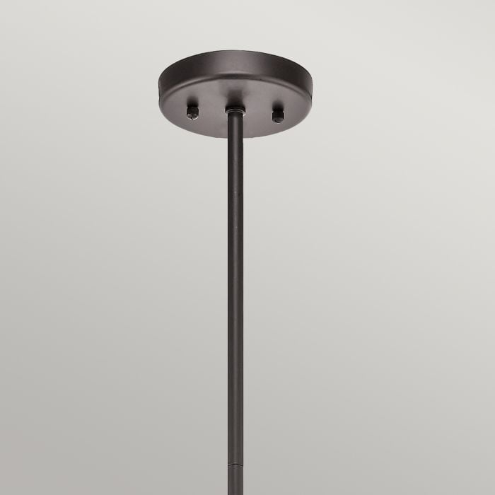 Lyndon 5 Light Outdoor Chandelier - Architectural Bronze