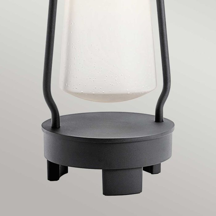 Lyndon Portable Bluetooth Speaker Lantern - EU Plug - Textured Black