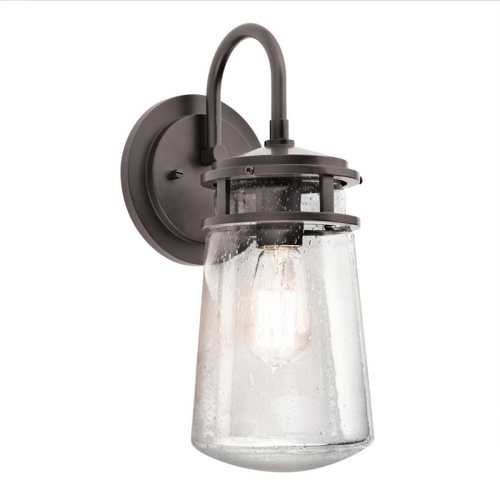 Lyndon 1 Light Medium Wall Lantern - Architectural Bronze