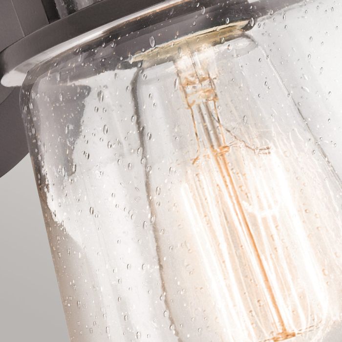 Lyndon 1 Light Small Wall Lantern - Architectural Bronze