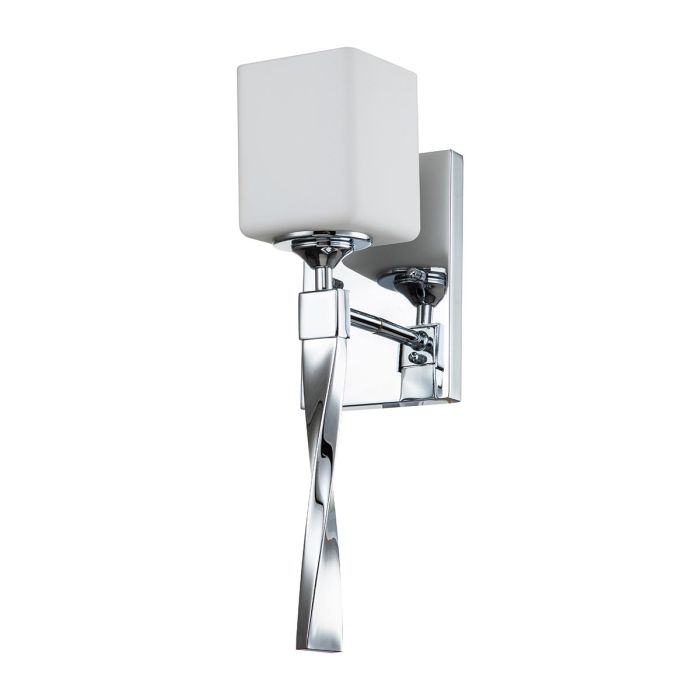 Marette 1 Light Wall Light - Polished Chrome