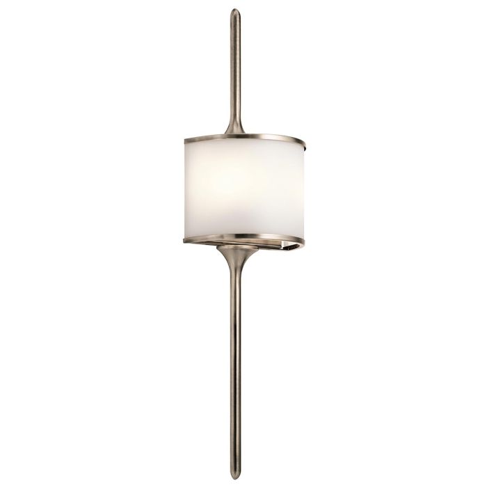 Mona 2 Light Large Wall Light - Classic Pewter