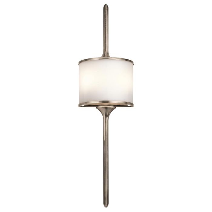Mona 2 Light Large Wall Light - Classic Pewter