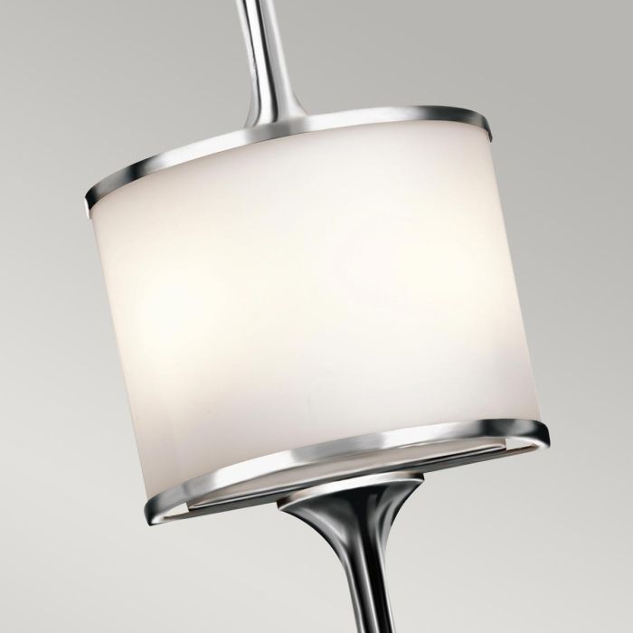 Mona 2 Light Large Wall Light - Polished Chrome