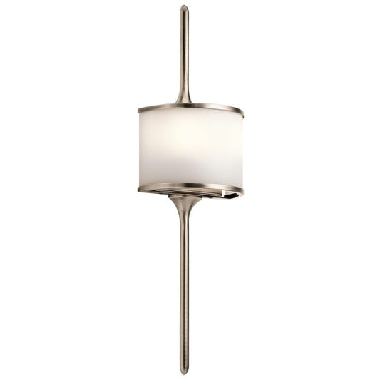 Mona 2 Light Small Wall Light - Classic Pewter